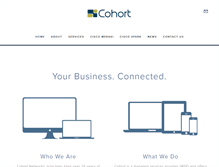 Tablet Screenshot of cohort.net
